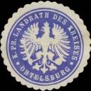 Siegelmarke K.Pr. Landrath des Kreises Ortelsburg W0387692
