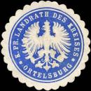 Siegelmarke Königlich Preussischer Landrath des Kreises Ortelsburg W0214218