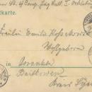 Ortelsburg, Ostpreußen - Offizierskasino; Wache; Gebäudeansichten (back) (Zeno Ansichtskarten)